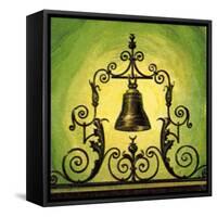 The Lutine Bell-English School-Framed Stretched Canvas