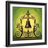 The Lutine Bell-English School-Framed Giclee Print