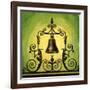 The Lutine Bell-English School-Framed Giclee Print