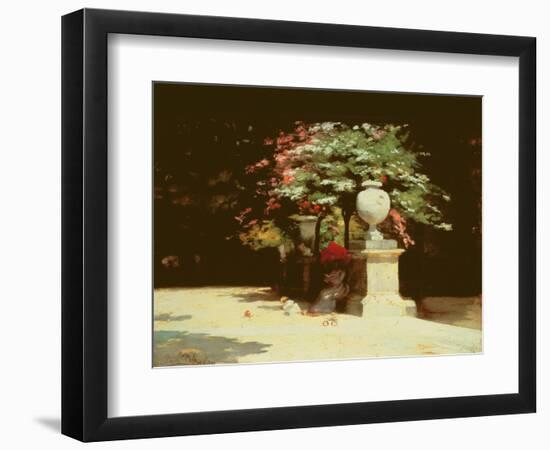 The Luxembourg Gardens, 1890-Paul Peel-Framed Giclee Print