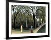 The Luxembourg Gardens, Monument to Chopin, 1909-Henri Rousseau-Framed Giclee Print