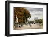 The Luxembourg Gardens, Paris, France by Stanislas-Victor-Edmond Lepine-Fine Art Photographic-Framed Photographic Print