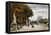 The Luxembourg Gardens, Paris, France-Stanislas-Victor-Edmond Lepine-Framed Stretched Canvas