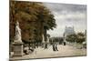 The Luxembourg Gardens, Paris, France-Stanislas-Victor-Edmond Lepine-Mounted Giclee Print
