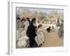 The Luxembourg Gardens, Paris-Albert Gustaf Aristides Edelfelt-Framed Giclee Print