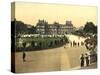The Luxembourg Palace, Paris, France, c.1890-1900-null-Stretched Canvas