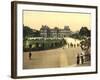 The Luxembourg Palace, Paris, France, c.1890-1900-null-Framed Giclee Print