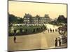 The Luxembourg Palace, Paris, France, c.1890-1900-null-Mounted Giclee Print