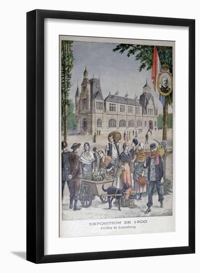 The Luxembourg Pavilion at the Universal Exhibition of 1900, Paris, 1900-null-Framed Giclee Print