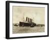 The Luxury Liner Lusitania-null-Framed Photographic Print