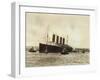 The Luxury Liner Lusitania-null-Framed Photographic Print