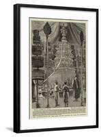 The Lying-In-State of the Late Crown Prince of Siam at Bangkok-Henry William Brewer-Framed Giclee Print