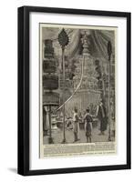 The Lying-In-State of the Late Crown Prince of Siam at Bangkok-Henry William Brewer-Framed Giclee Print