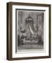 The Lying-In-State of the Late Czar in the Fortress Cathedral at St Petersburg-Henry William Brewer-Framed Giclee Print