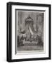 The Lying-In-State of the Late Czar in the Fortress Cathedral at St Petersburg-Henry William Brewer-Framed Giclee Print