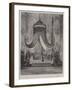 The Lying-In-State of the Late Czar in the Fortress Cathedral at St Petersburg-Henry William Brewer-Framed Giclee Print