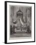 The Lying-In-State of the Late Czar in the Fortress Cathedral at St Petersburg-Henry William Brewer-Framed Giclee Print