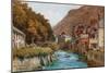 The Lyn Valley, Lynmouth-Alfred Robert Quinton-Mounted Giclee Print