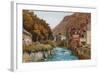 The Lyn Valley, Lynmouth-Alfred Robert Quinton-Framed Giclee Print