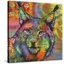 The Lynx, Big Cats, Animals, Colorful, Pop Art, Stencils-Russo Dean-Stretched Canvas