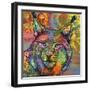 The Lynx, Big Cats, Animals, Colorful, Pop Art, Stencils-Russo Dean-Framed Premium Giclee Print