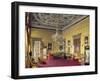 The Lyons Hall in Catherine Palace in Tsarskoye Selo, 1859-Luigi Premazzi-Framed Giclee Print