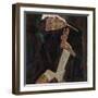 The Lyricist, 1911-Egon Schiele-Framed Giclee Print