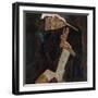 The Lyricist, 1911-Egon Schiele-Framed Giclee Print