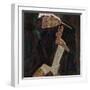 The Lyricist, 1911-Egon Schiele-Framed Giclee Print