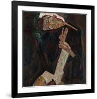 The Lyricist-Egon Schiele-Framed Art Print