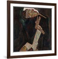 The Lyricist-Egon Schiele-Framed Art Print