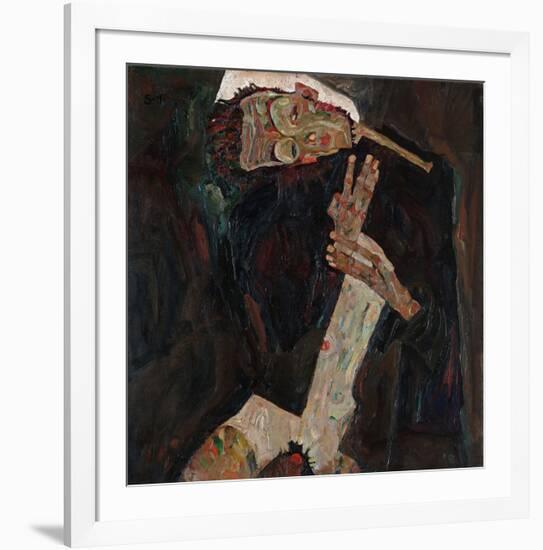 The Lyricist-Egon Schiele-Framed Art Print