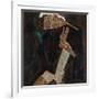 The Lyricist-Egon Schiele-Framed Art Print