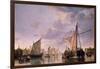 The Maas at Dordrecht, 1680-Aelbert Cuyp-Framed Giclee Print