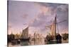 The Maas at Dordrecht, 1680-Aelbert Cuyp-Stretched Canvas