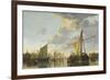 The Maas at Dordrecht, c.1650-Aelbert Cuyp-Framed Giclee Print