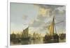 The Maas at Dordrecht, c.1650-Aelbert Cuyp-Framed Giclee Print