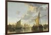 The Maas at Dordrecht, c.1650-Aelbert Cuyp-Framed Giclee Print