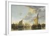 The Maas at Dordrecht, c.1650-Aelbert Cuyp-Framed Giclee Print