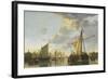 The Maas at Dordrecht, c.1650-Aelbert Cuyp-Framed Giclee Print