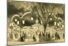 The Mabile Ball, the Champs Elysees-A Provost-Mounted Giclee Print