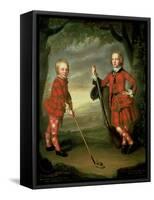 The Macdonald Boys: Sir Alexander Macdonald (C.1745-95) 9th Baronet of Sleat and 1st Baron of Slate-William Mosman-Framed Stretched Canvas