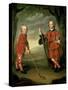 The Macdonald Boys: Sir Alexander Macdonald (C.1745-95) 9th Baronet of Sleat and 1st Baron of Slate-William Mosman-Stretched Canvas