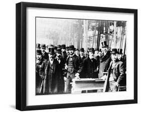 The Machine Shop at the Daimler Works, Coventry, Warwickshire, 1899-null-Framed Photographic Print