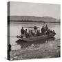 The Mackinaw Montana, Leaving Benton For Cow Island Missouri River, M.T-null-Stretched Canvas