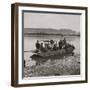 The Mackinaw Montana, Leaving Benton For Cow Island Missouri River, M.T-null-Framed Art Print