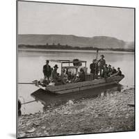 The Mackinaw Montana, Leaving Benton For Cow Island Missouri River, M.T-null-Mounted Art Print