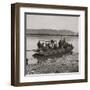 The Mackinaw Montana, Leaving Benton For Cow Island Missouri River, M.T-null-Framed Art Print