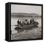 The Mackinaw Montana, Leaving Benton For Cow Island Missouri River, M.T-null-Framed Stretched Canvas