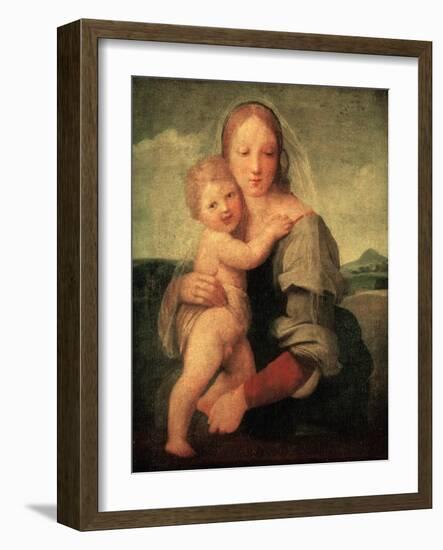 The Mackintosh Madonna, C1510-1512-Raphael-Framed Giclee Print